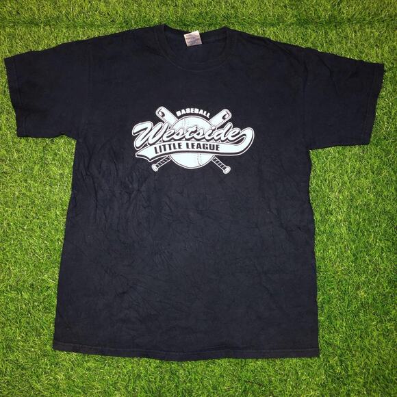 Gildan Other - Men’s Navy ‘Westside Little League’ Baseball Graphic Tee